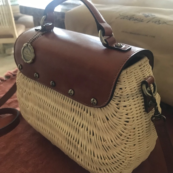 Patricia Nash Bags Patricia Nash Colimena Satchel Spring Wicker